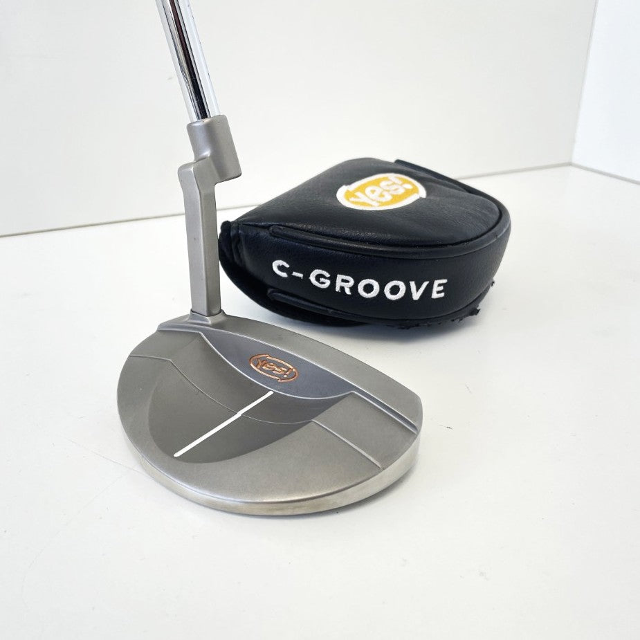 Yes! - C-Groove Lizzy Plus Mallet Putter - R/H 32.5"