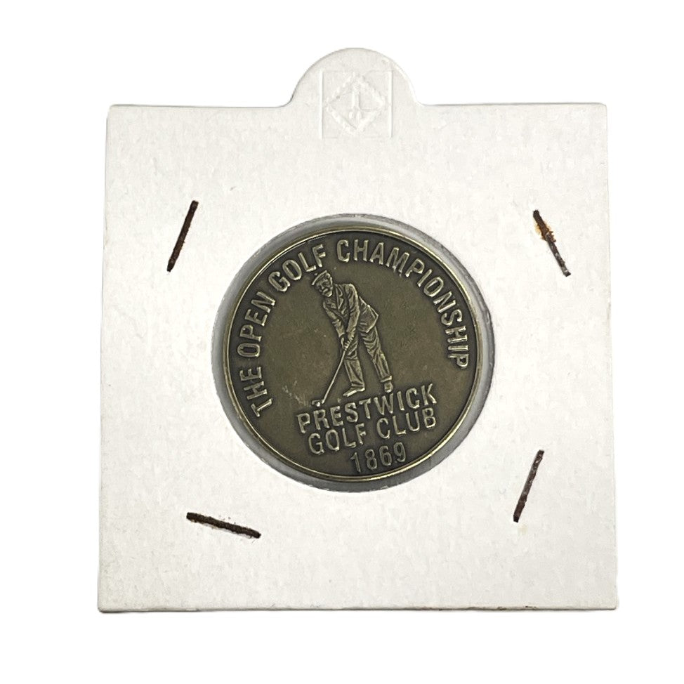 The 1869 Open Golf Championship - Prestwick Golf Club - Ball Marker - Golf Design and Creative USA