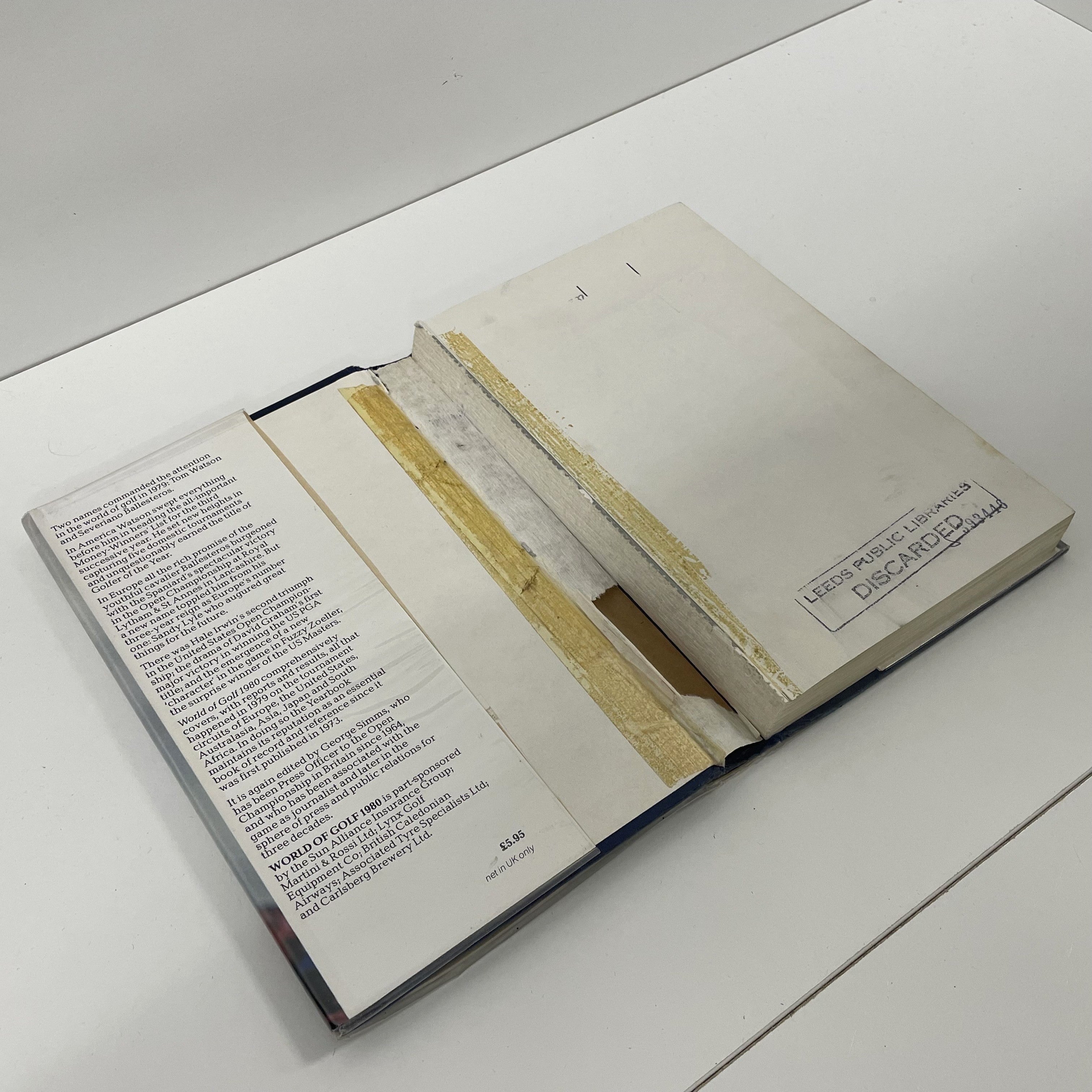 World Of Golf 1980 Edited by George Simms