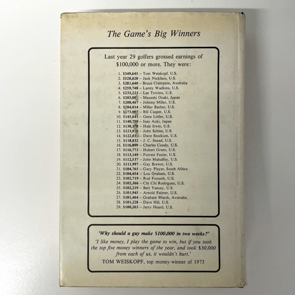 The World Of Professional Golf Mark H McCormack's Golf Annual 1974