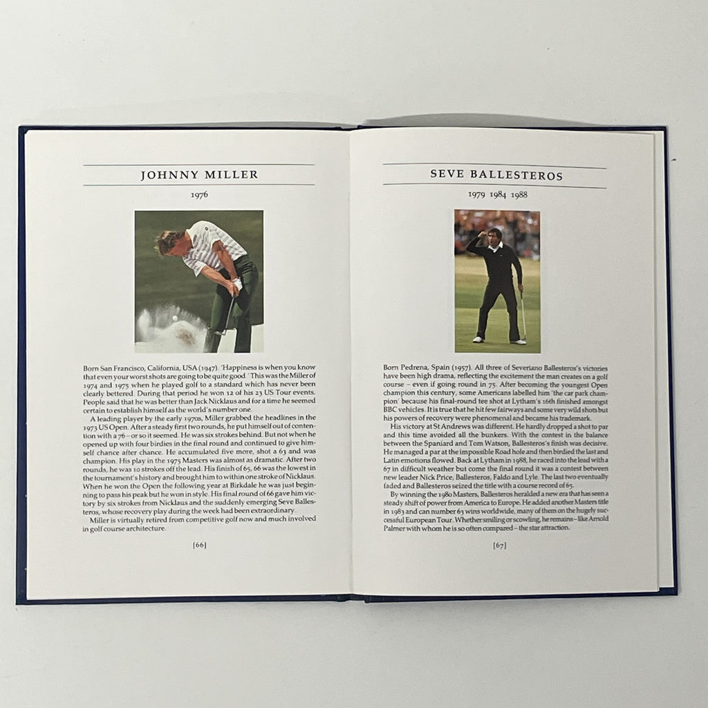 Chapmans Library of Golf - British Open Champions by Michael Hobbs