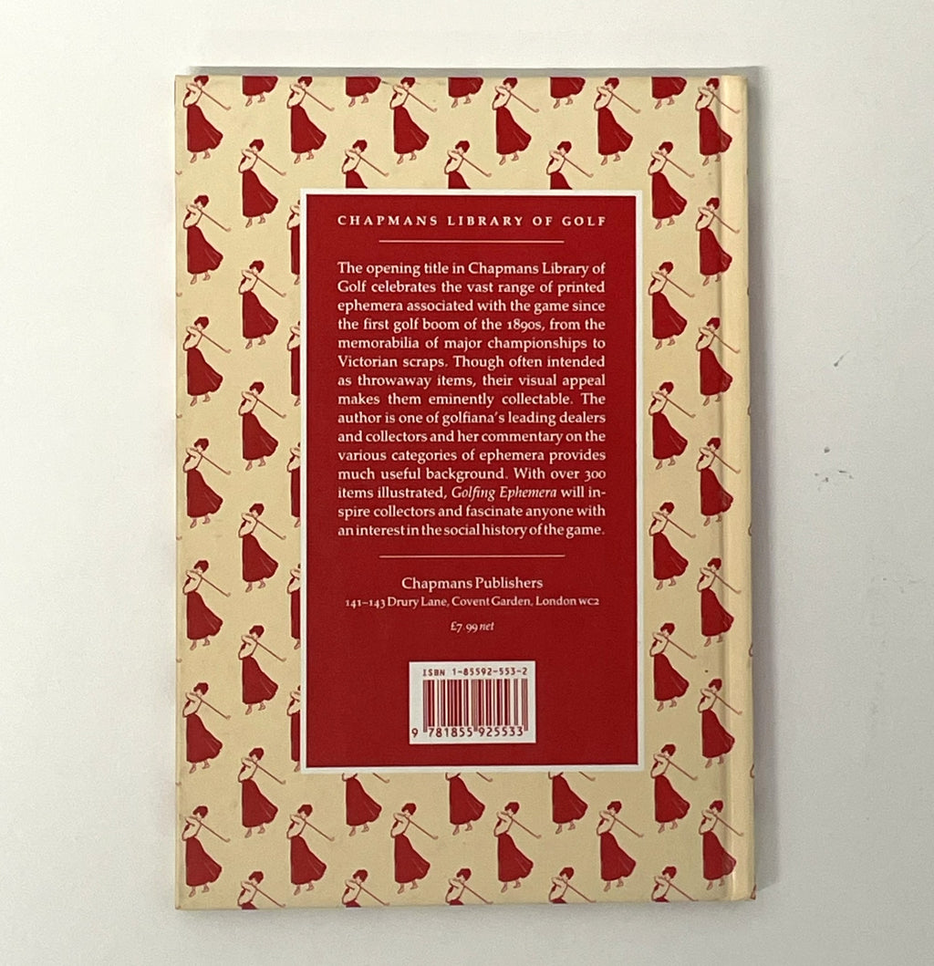 Chapmans Library of Golf - Golfing Ephemera by Sarah Fabian Baddiel