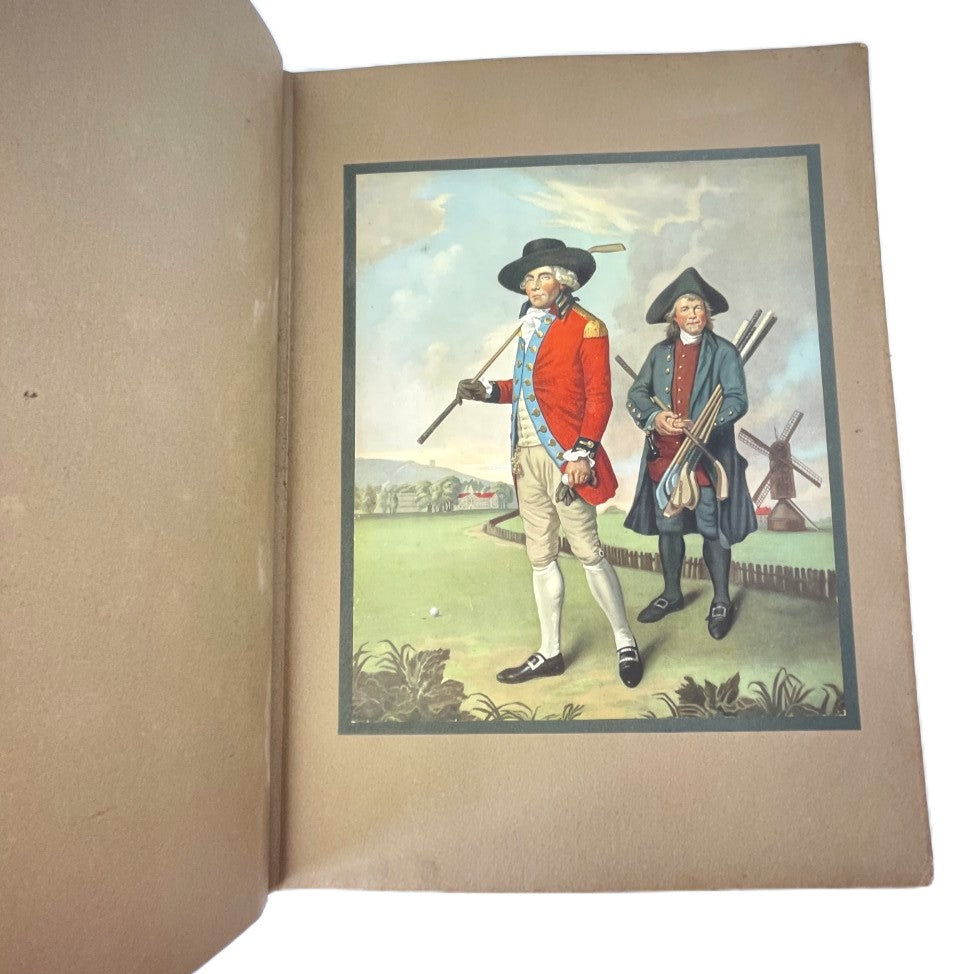 A Golfer's Gallery by Old Masters and introduction by Bernard Darwin - 1920 First Edition