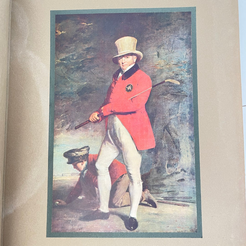 A Golfer's Gallery by Old Masters and introduction by Bernard Darwin - 1920 First Edition