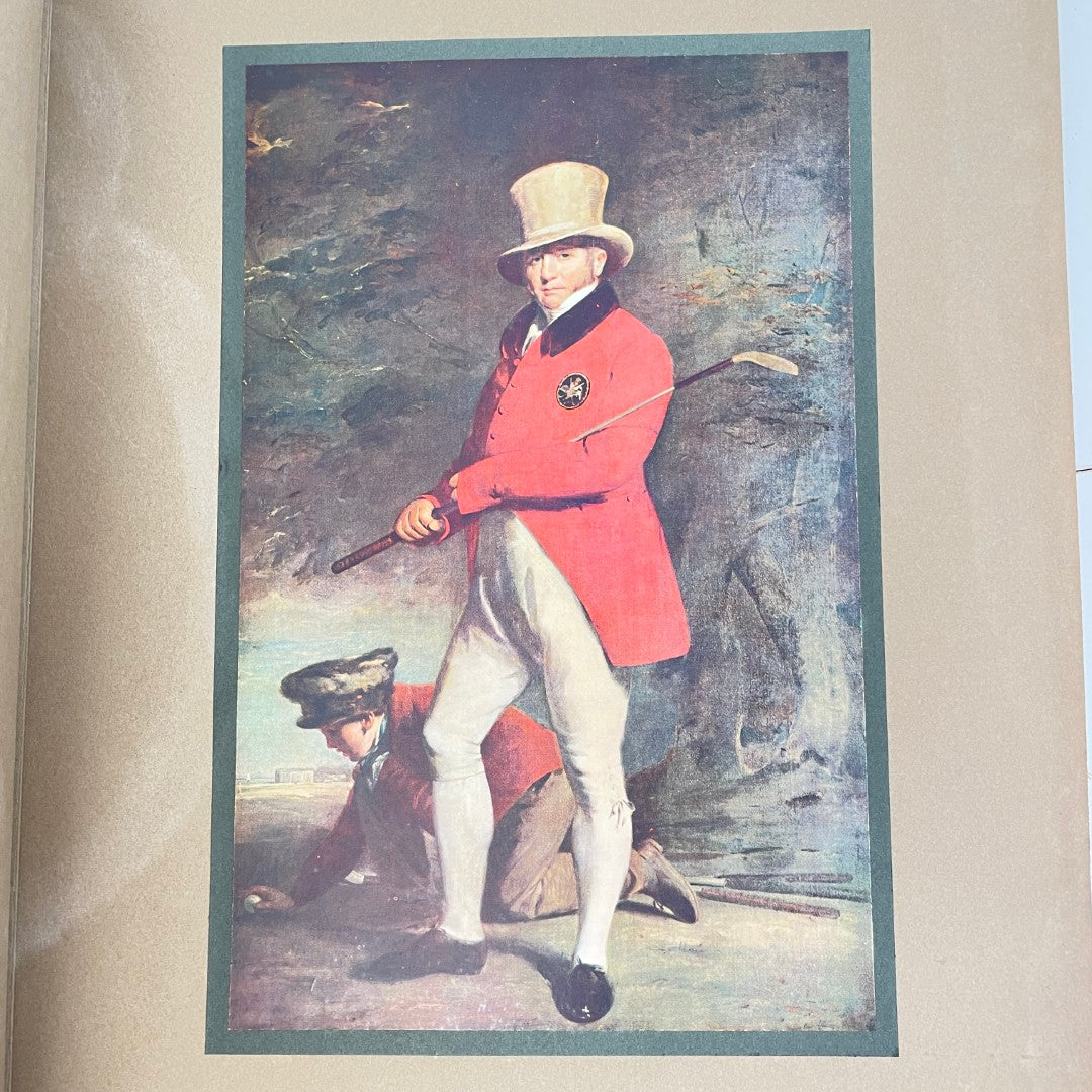 A Golfer's Gallery by Old Masters and introduction by Bernard Darwin - 1920 First Edition