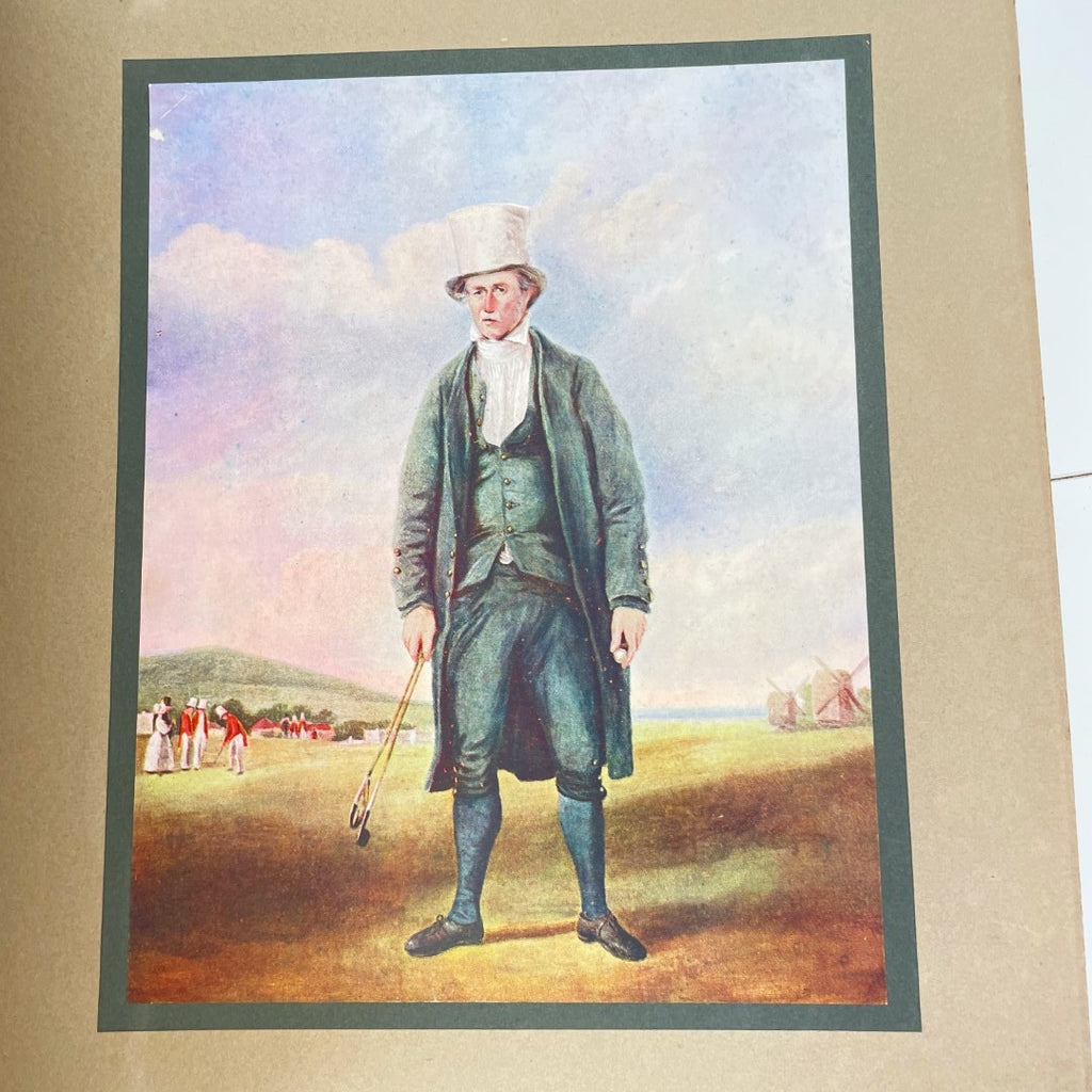 A Golfer's Gallery by Old Masters and introduction by Bernard Darwin - 1920 First Edition