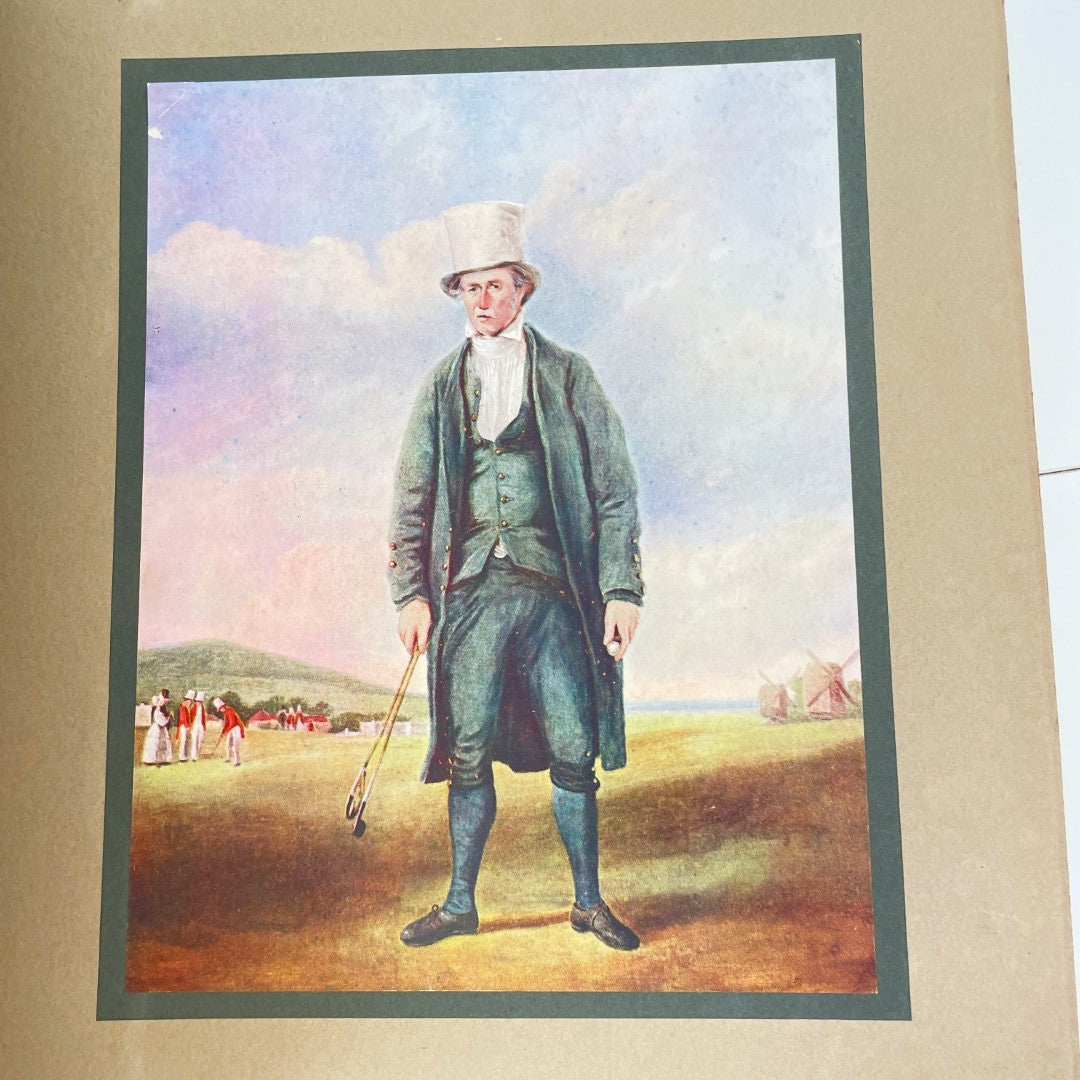 A Golfer's Gallery by Old Masters and introduction by Bernard Darwin - 1920 First Edition