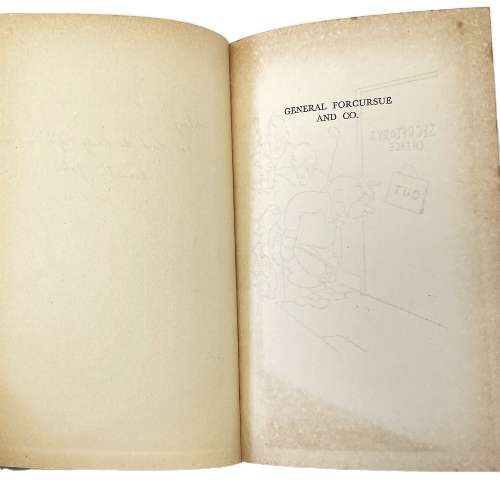 General Forcursue and Co. More Letters to the Secretary of a Golf Club by George C. Nash 1936