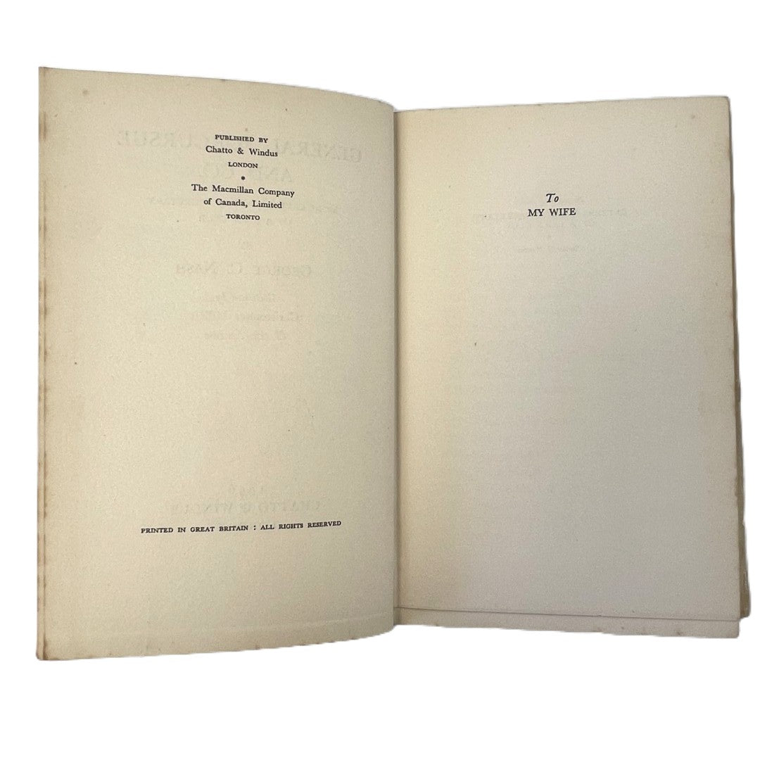 General Forcursue and Co. More Letters to the Secretary of a Golf Club by George C. Nash 1936