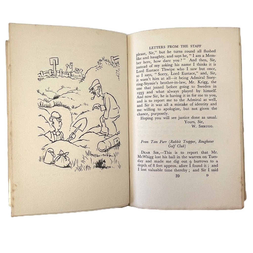 General Forcursue and Co. More Letters to the Secretary of a Golf Club by George C. Nash 1936
