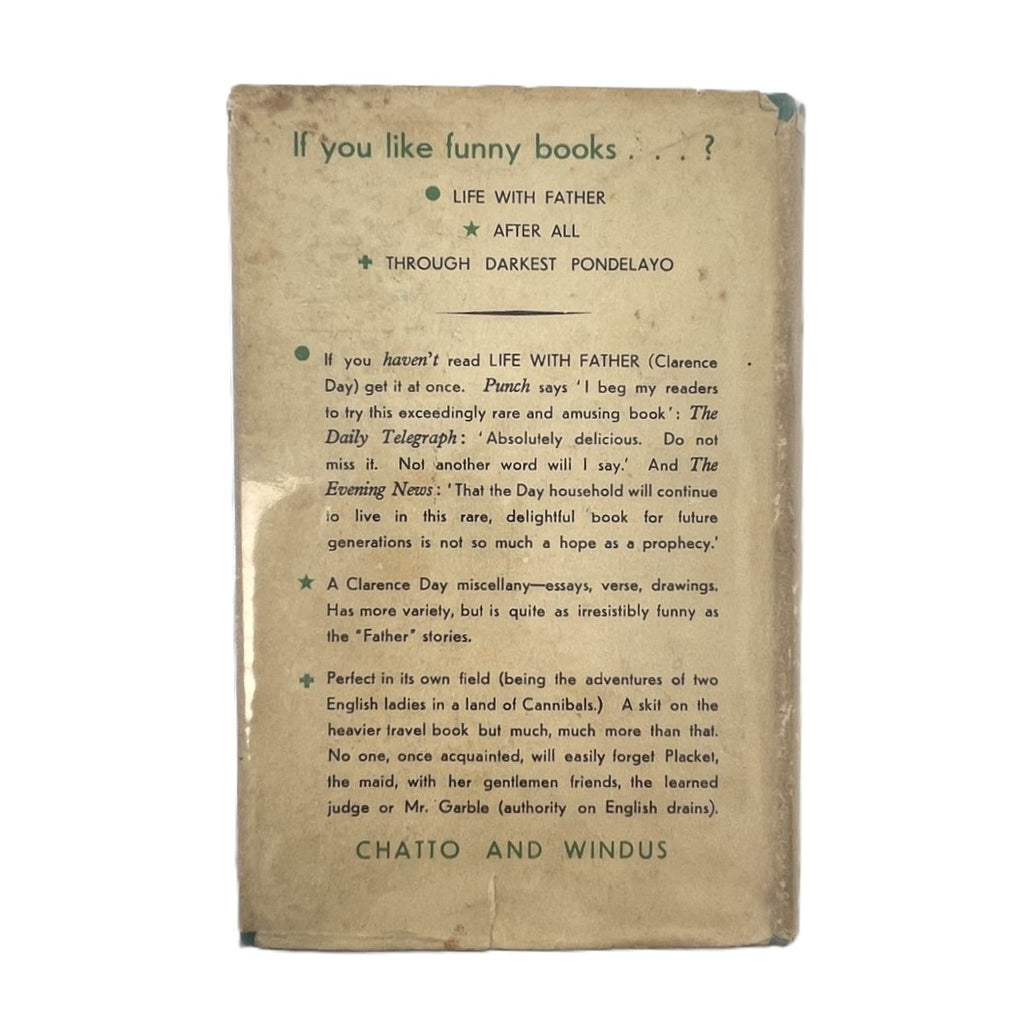General Forcursue and Co. More Letters to the Secretary of a Golf Club by George C. Nash 1936