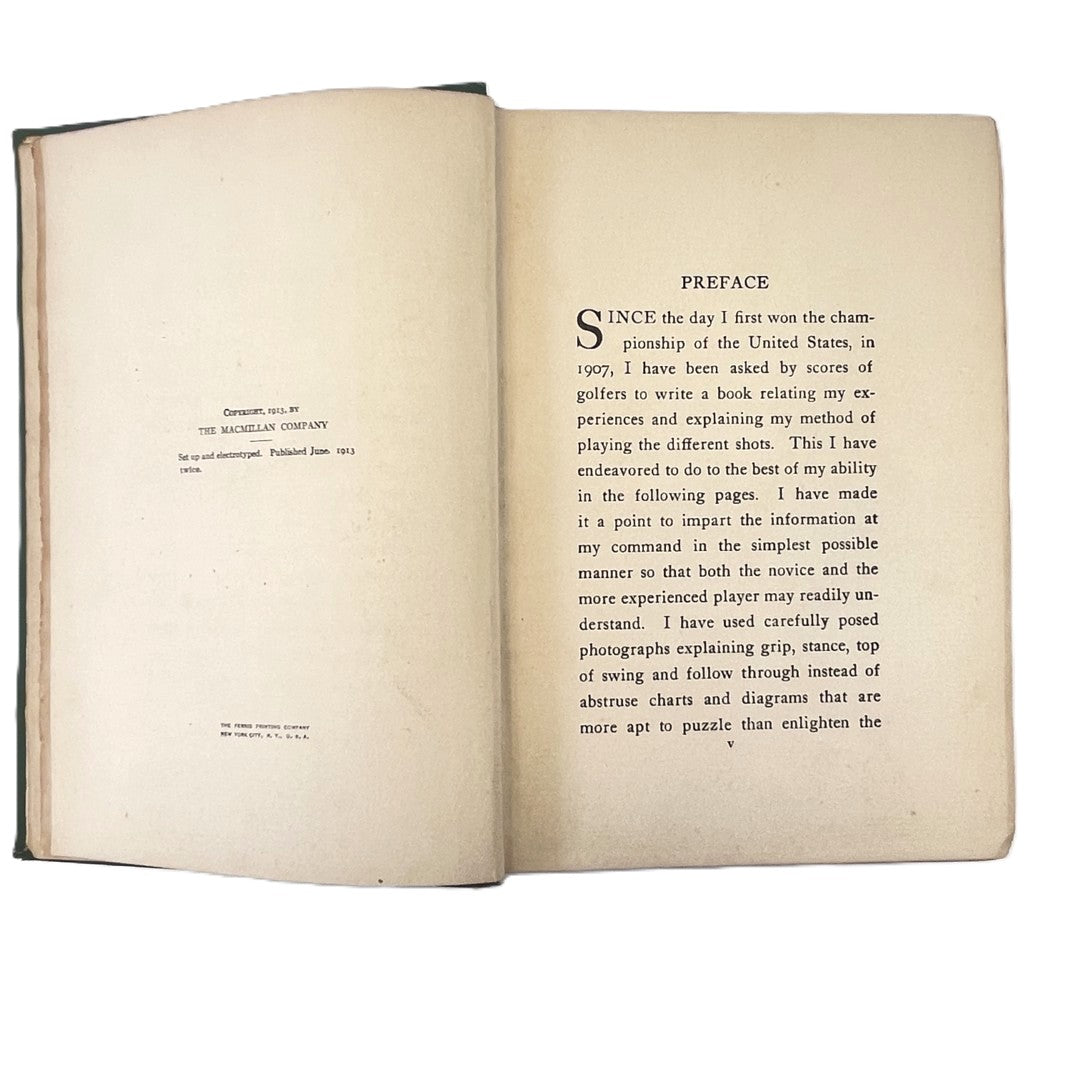 Travers' Golf Book by Jerome D. Travers - 1913