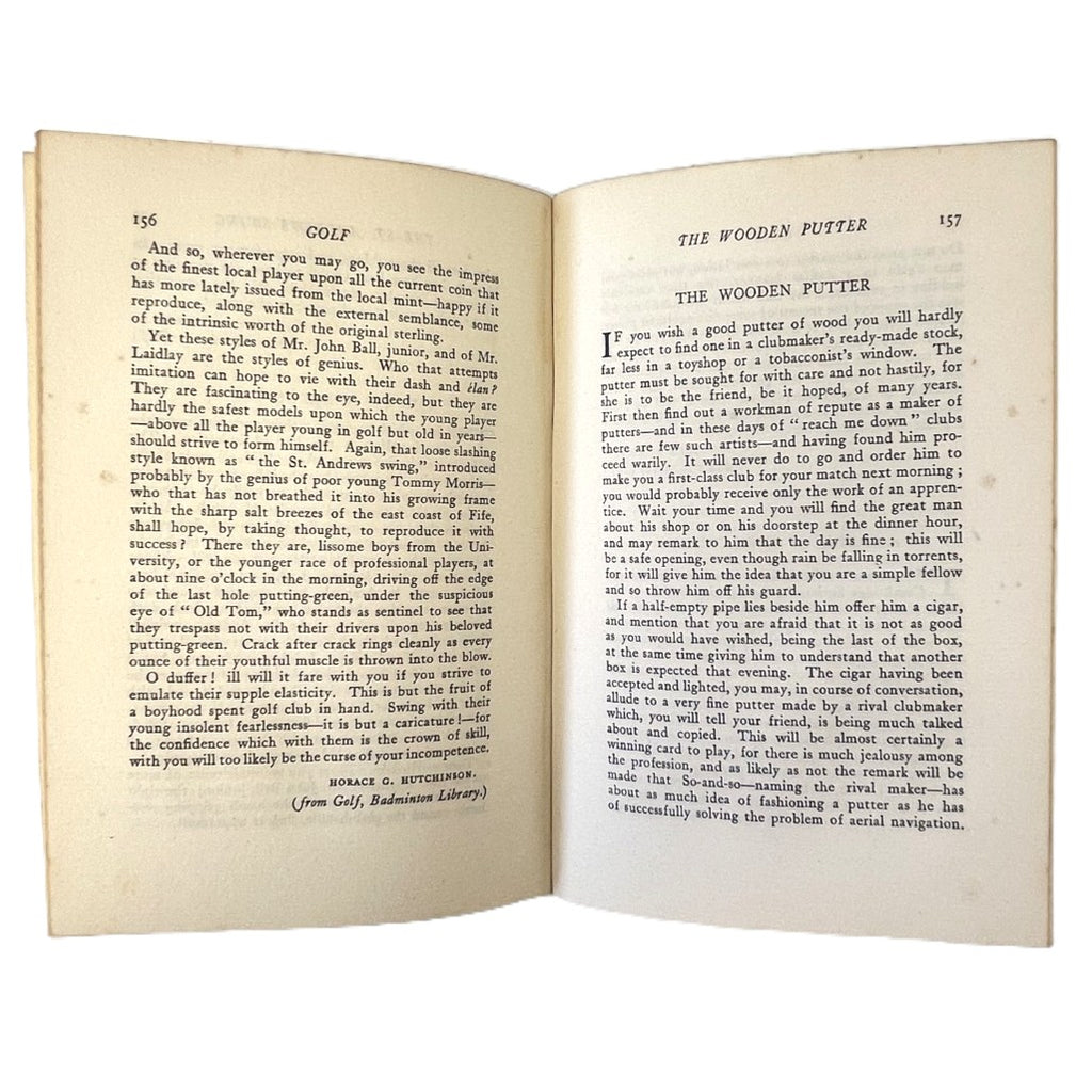 The Game's Afoot! An Anthology of Sports, Games, & the Open Air by Bernard Darwin - 1926