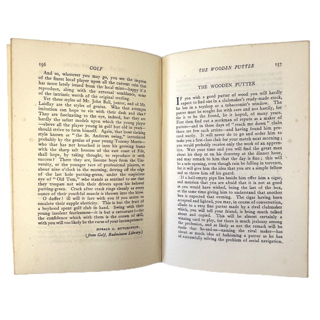 The Game's Afoot! An Anthology of Sports, Games, & the Open Air by Bernard Darwin - 1926