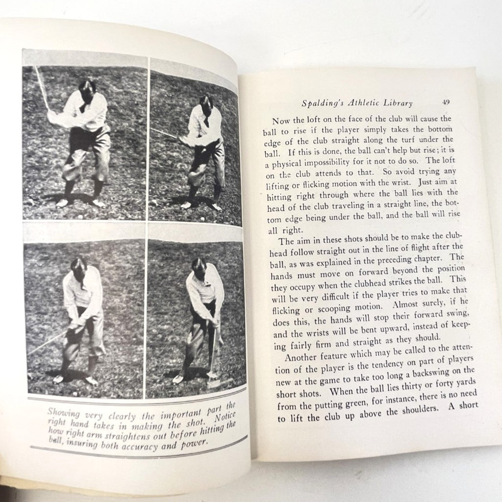Spalding's Athletic Library Number 4B - How To Play Golf: "How I Play Golf" by Bobby Jones - 1935