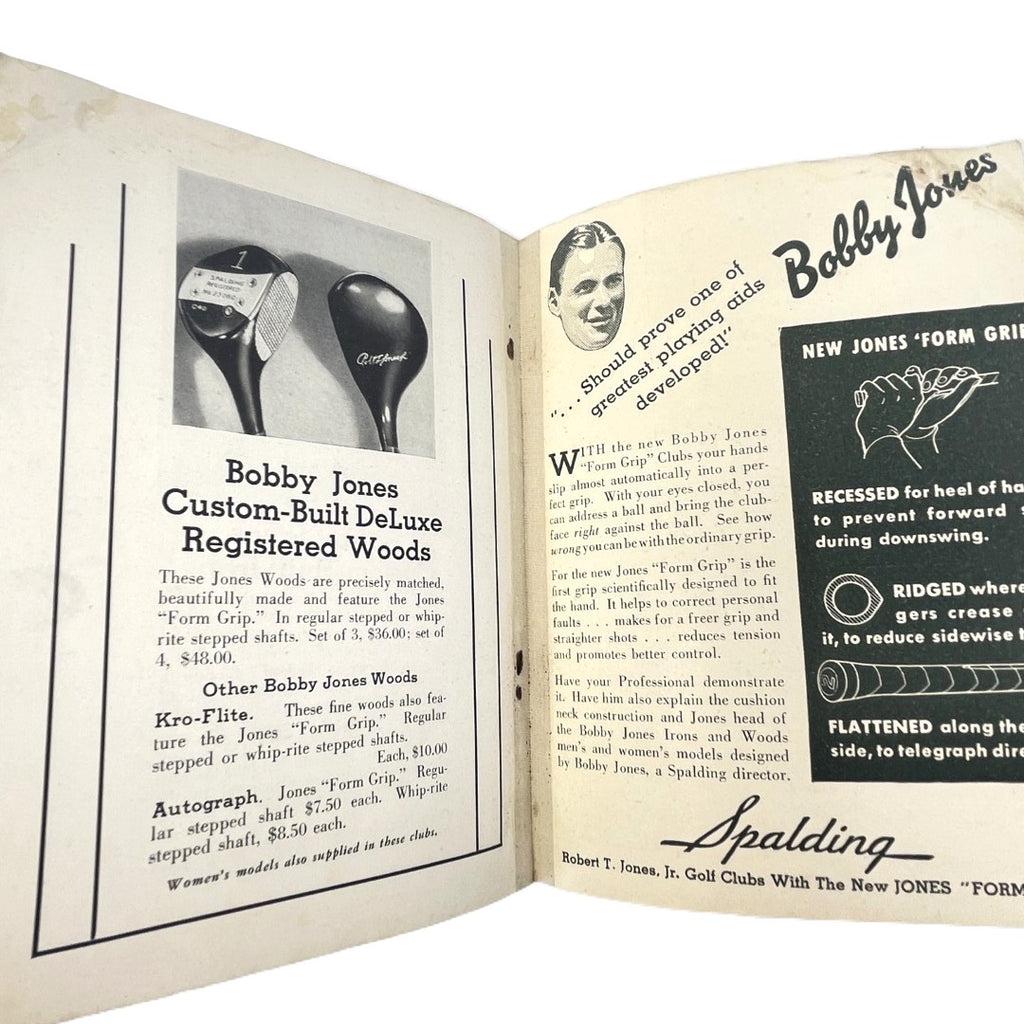 Spalding's Athletic Library Number 4B - How To Play Golf: "How I Play Golf" by Bobby Jones - 1935