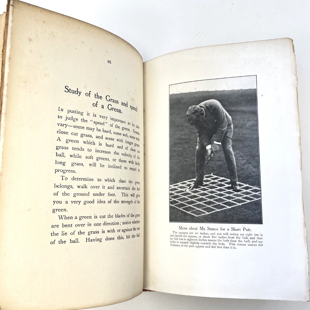 The Art of Putting by Willie Park - 1920 First Edition