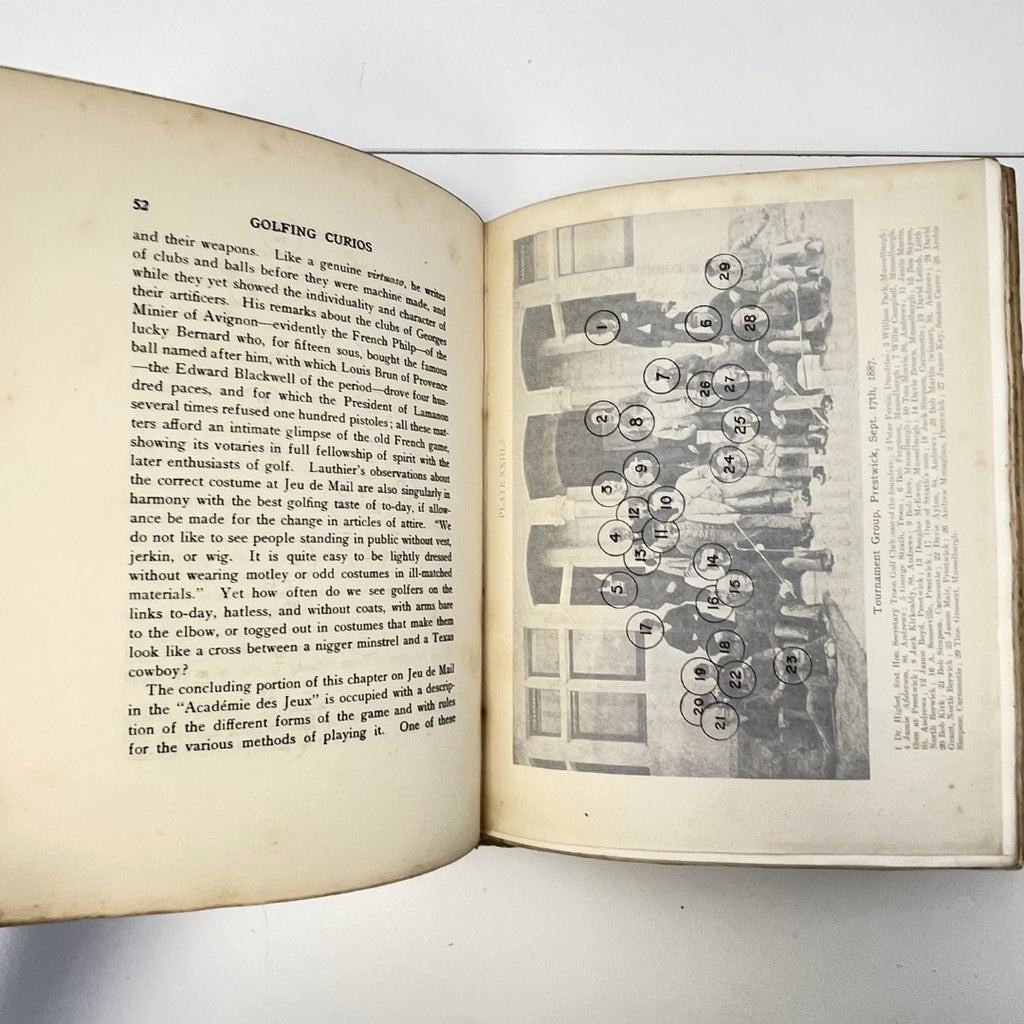 Golfing Curios and 'The Like' by Harry B. Wood - 1920 First Edition
