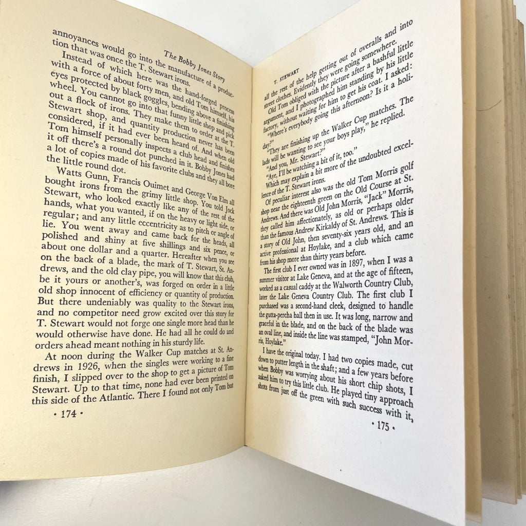 The Bobby Jones Story From the Writings of O.B. Keeler by Grantland Rice - Second Impression