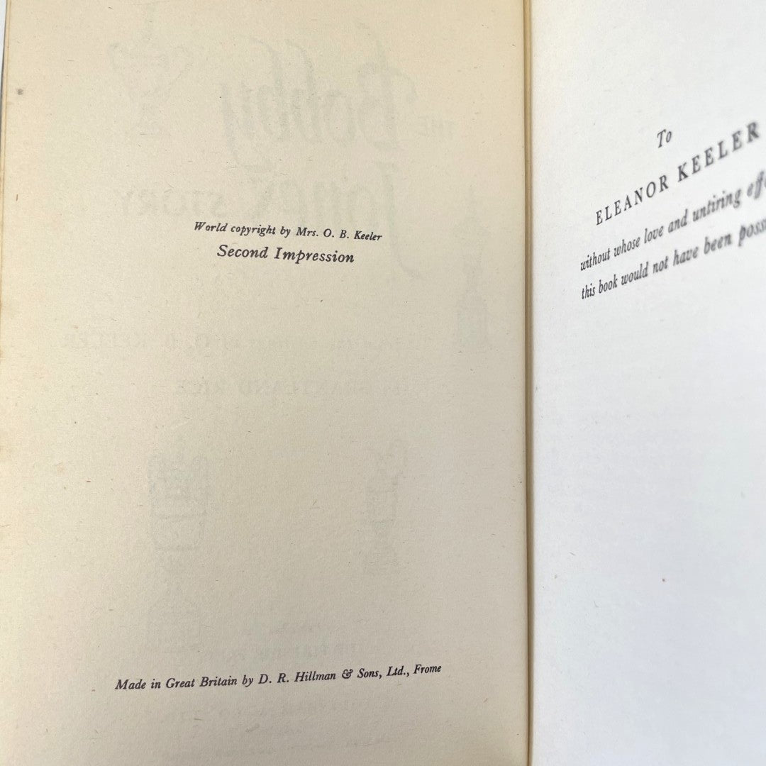 The Bobby Jones Story From the Writings of O.B. Keeler by Grantland Rice - Second Impression