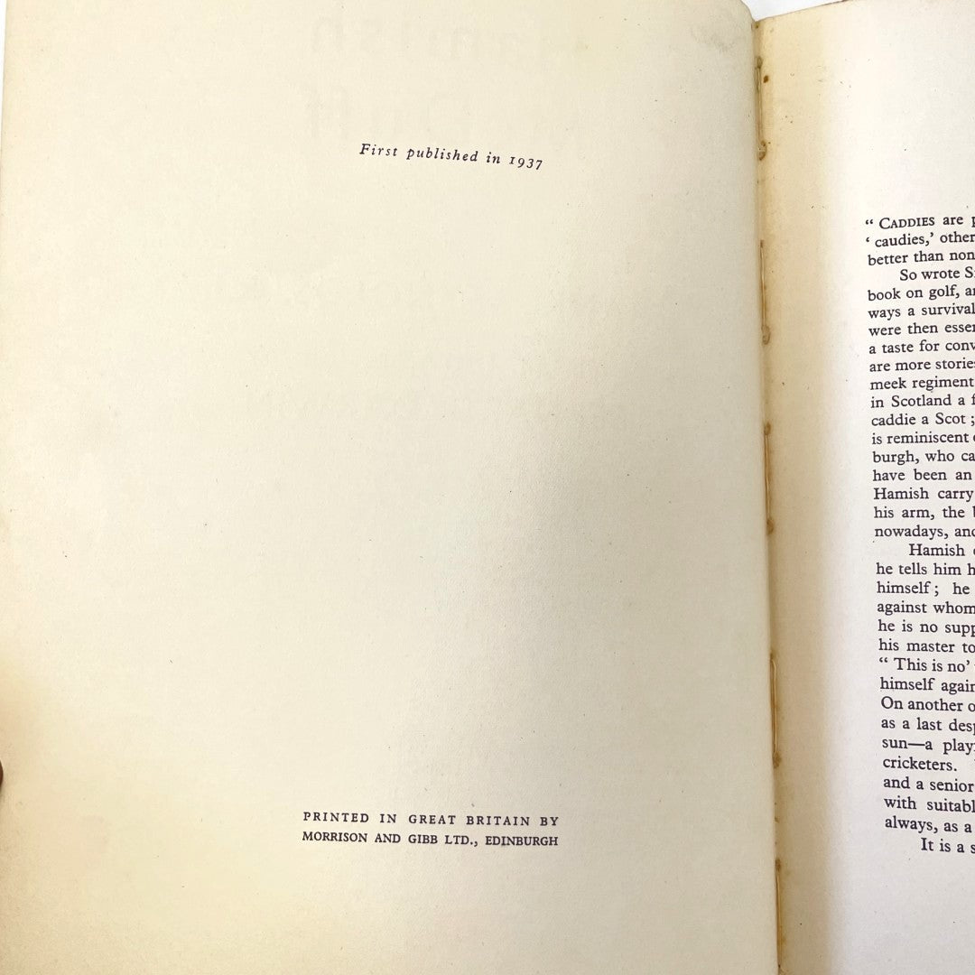 Hamish McDuff by Frank Reynolds - 1937 First Edition