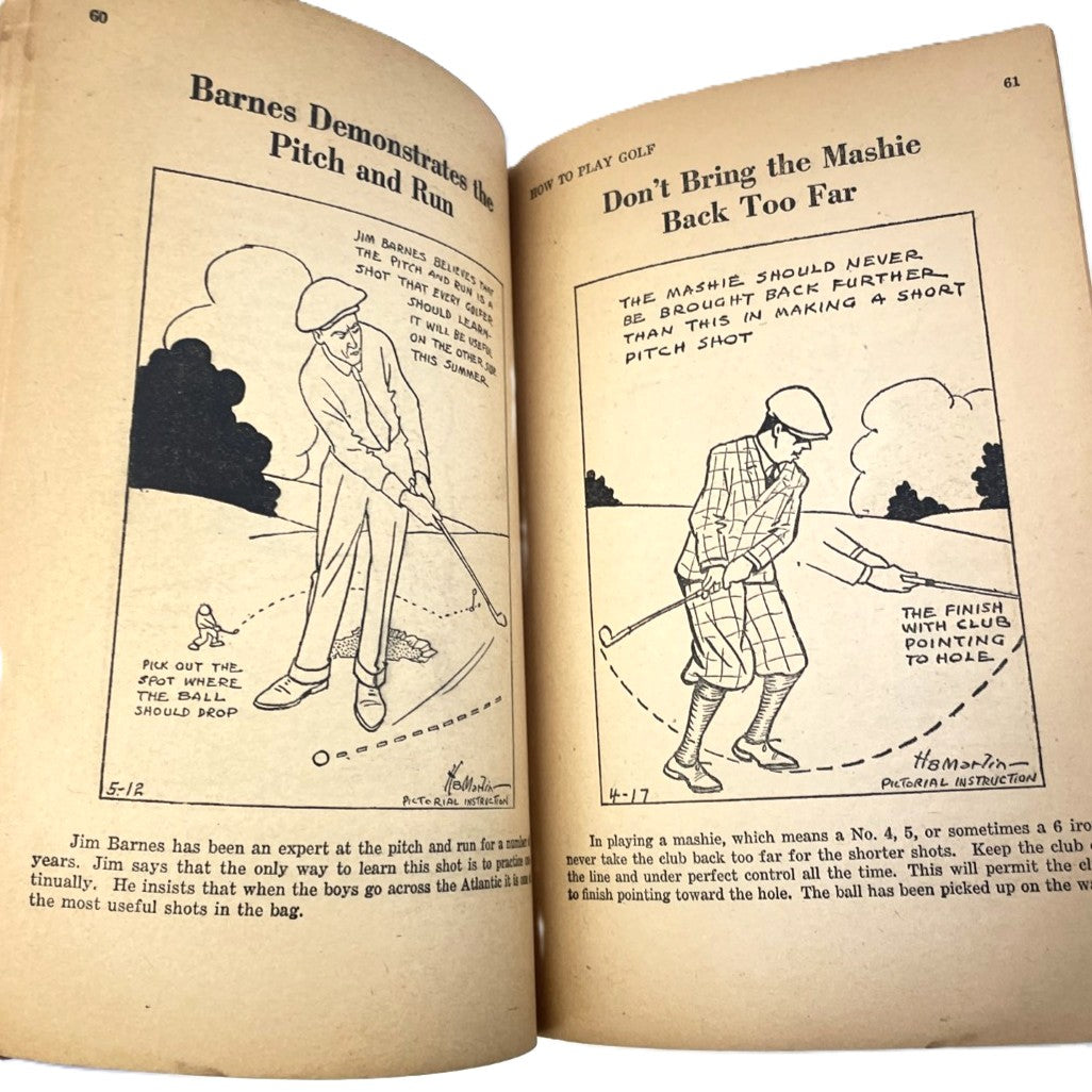 How to Play Golf: An Easy Way to Learn by H.B. Martin - 1936