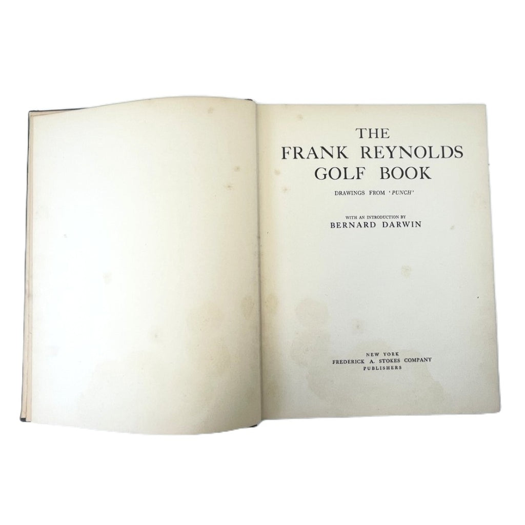 The Frank Reynolds Golf Book: Drawings from "Punch" - 1932