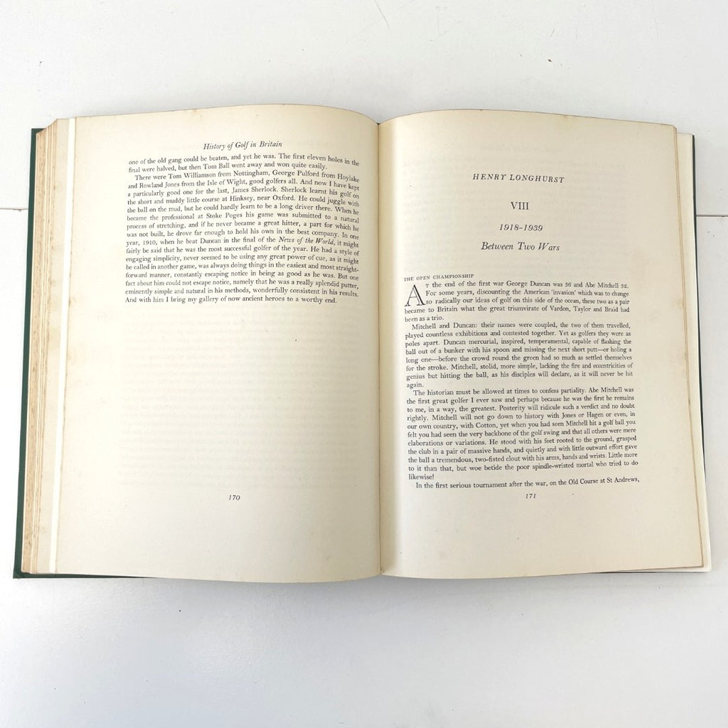 A History of Golf in Britain by Bernard Darwin, Henry Longhurst and Others - 1952 First Edition
