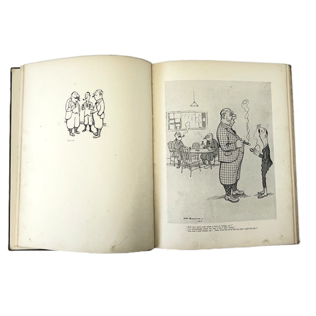 Adventures at Golf by H.M. Bateman - 1923 - 1st Edition