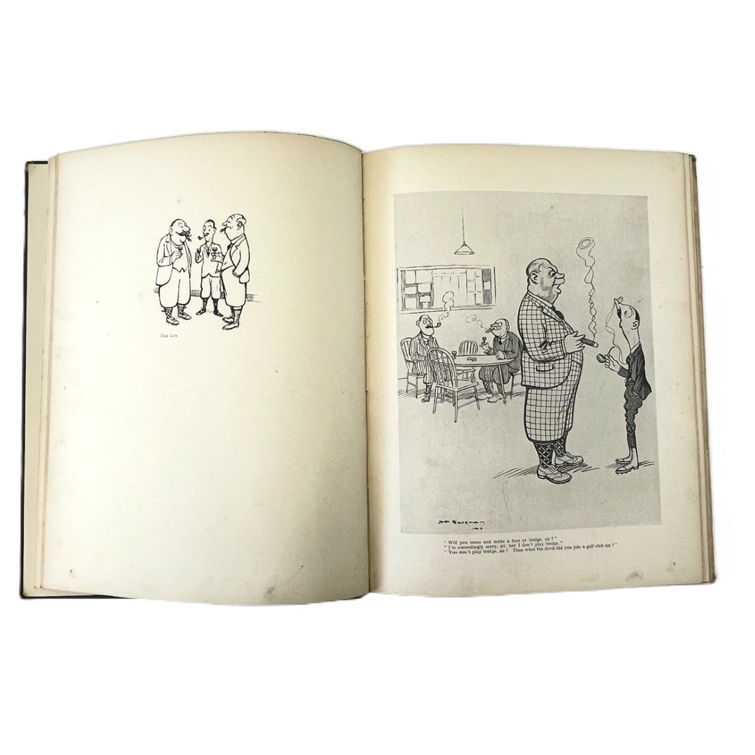 Adventures at Golf by H.M. Bateman - 1923 - 1st Edition