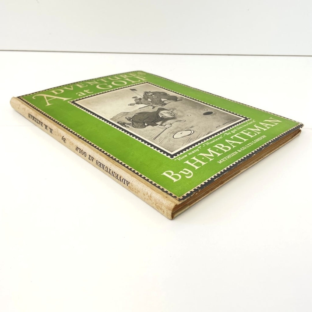 Adventures at Golf by H.M. Bateman - 1923 - 1st Edition