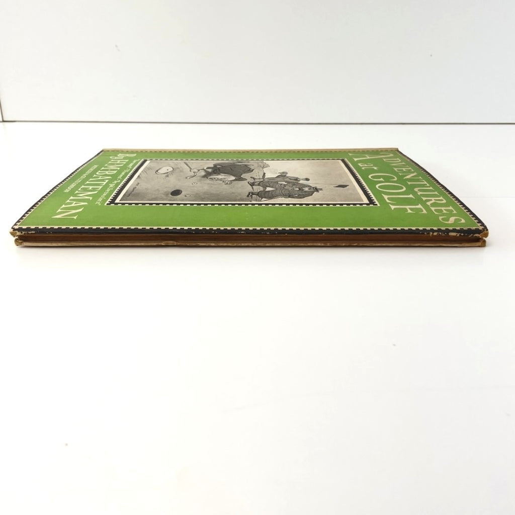 Adventures at Golf by H.M. Bateman - 1923 - 1st Edition