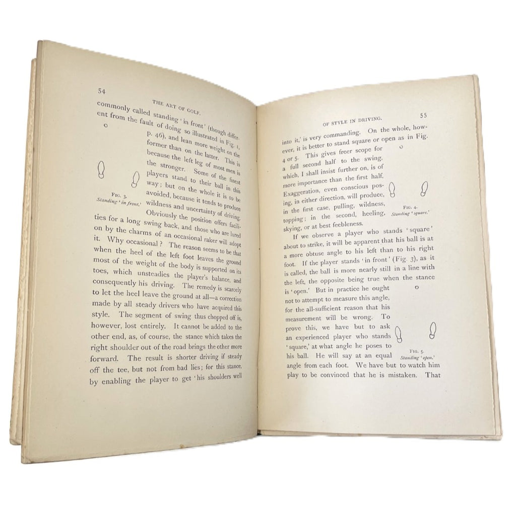 The Art of Golf by Sir W. G. Simpson, Bart. - 1892