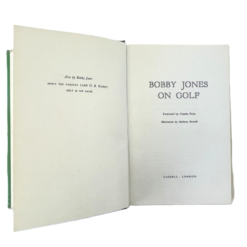 Bobby Jones of Golf by Bobby Jones - 1968