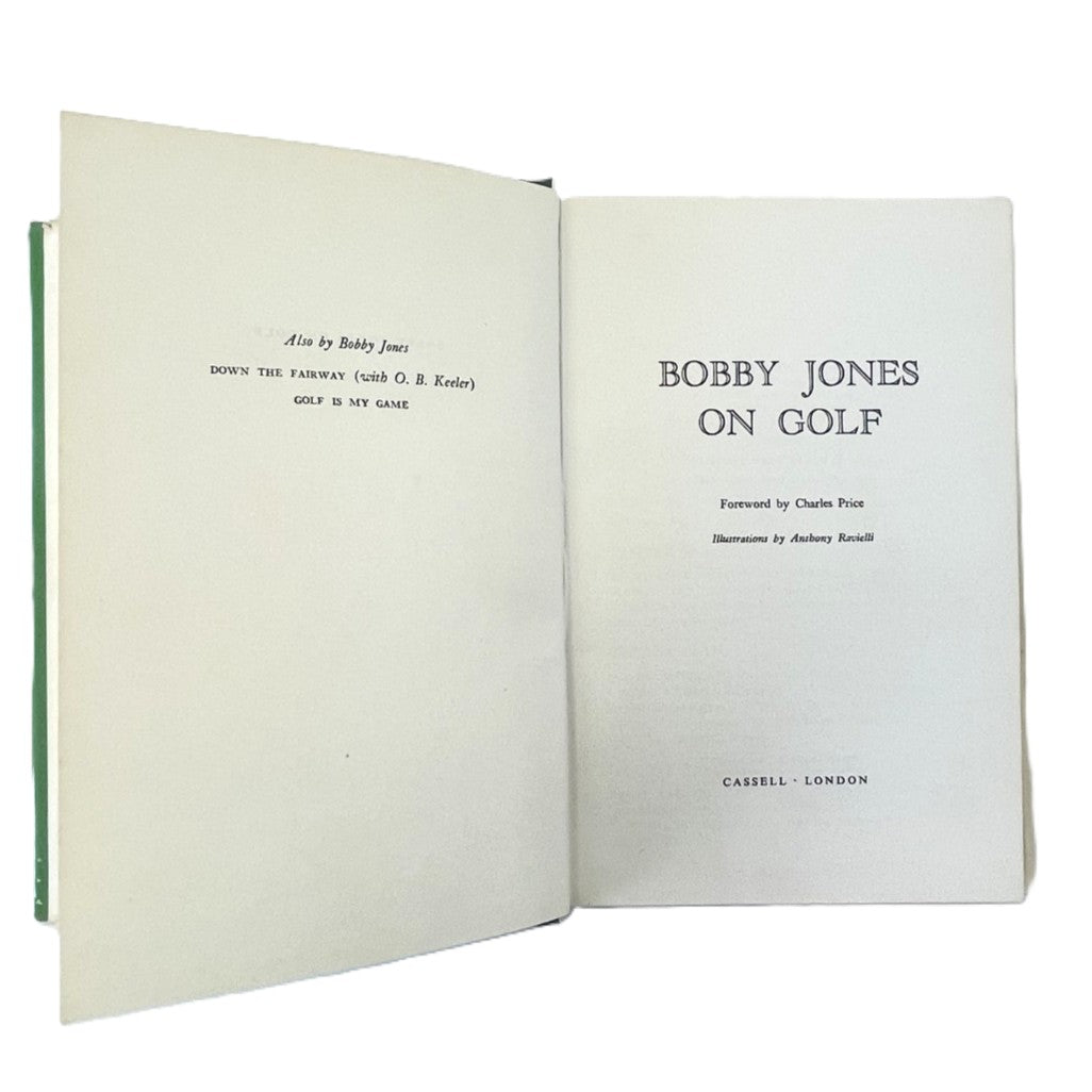 Bobby Jones of Golf by Bobby Jones - 1968