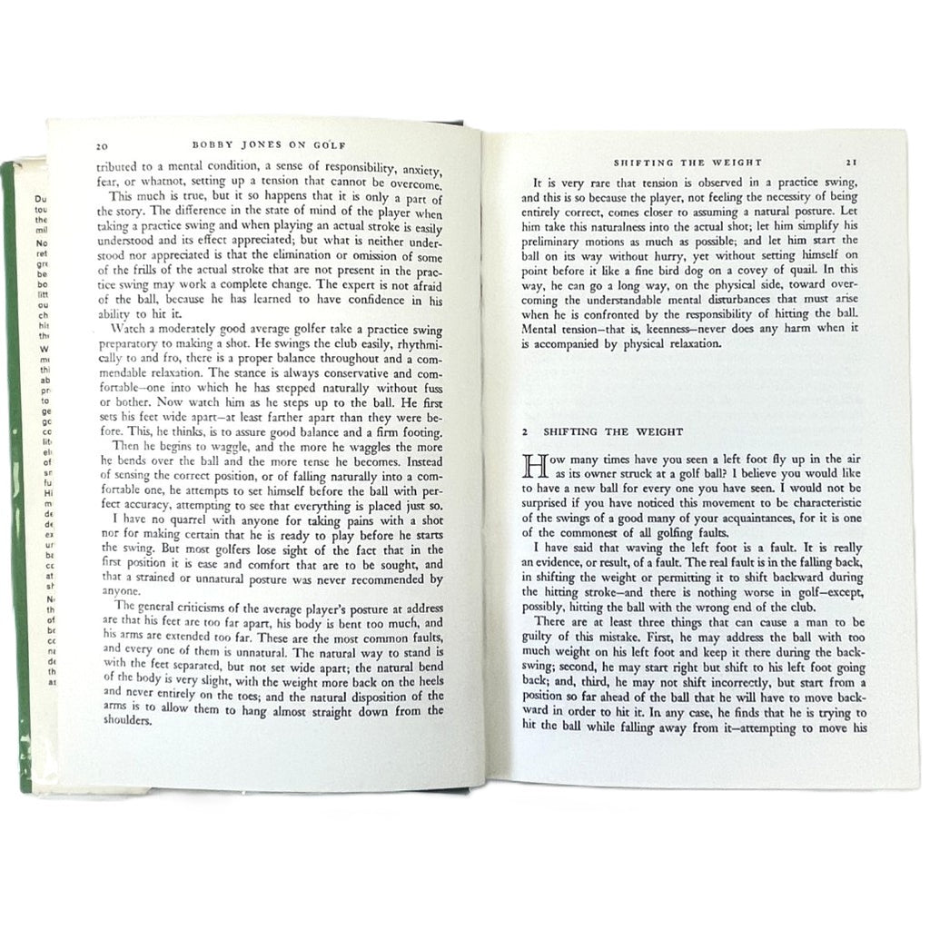 Bobby Jones of Golf by Bobby Jones - 1968