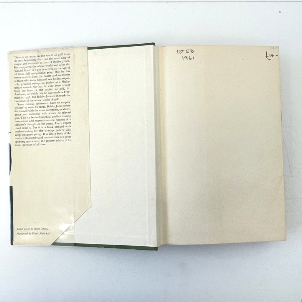 Golf Is My Game by Bobby Jones - 1961 Frist UK Edition