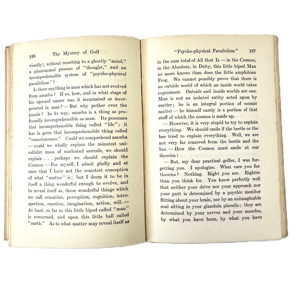 The Mystery Of Golf by Arnold Haultain - 1912