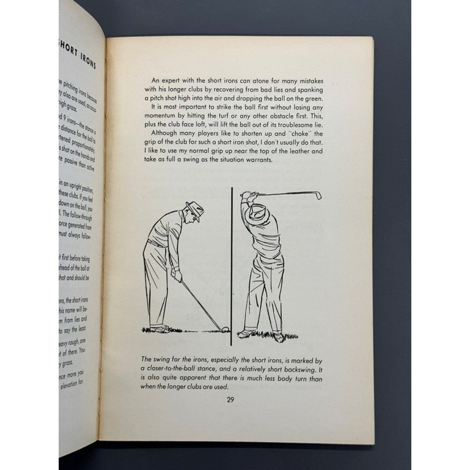 How to Hit a Golf Ball from Any Sort of Lie by "Slammin' Sam" Snead
