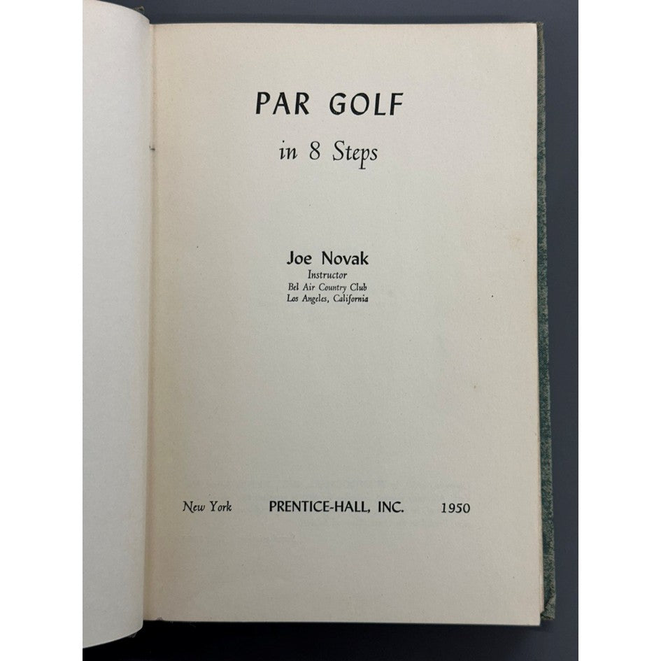 Par Golf in 8 Steps by Joe Novak