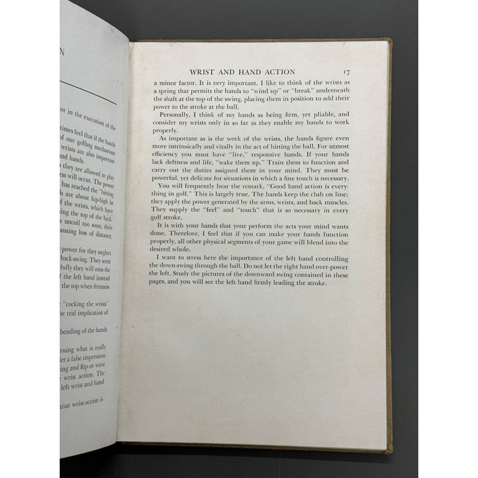 GOLF by Patty Berg and Otis Dypwick - The Barnes Sporting Library - 1941