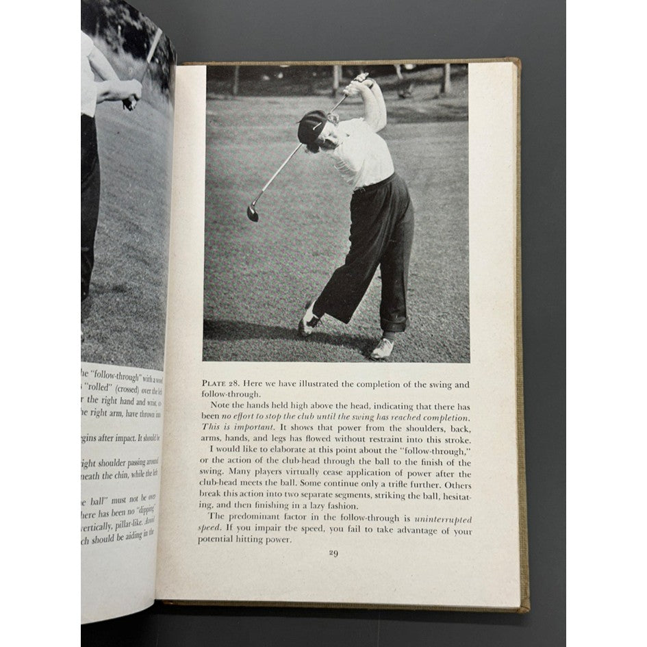 GOLF by Patty Berg and Otis Dypwick - The Barnes Sporting Library - 1941