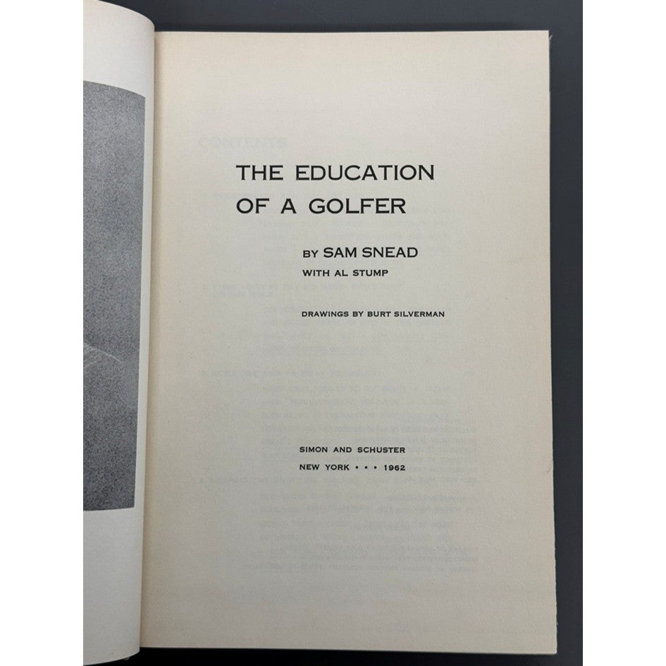 The Education of a Golfer by Sam Snead with Al Stump
