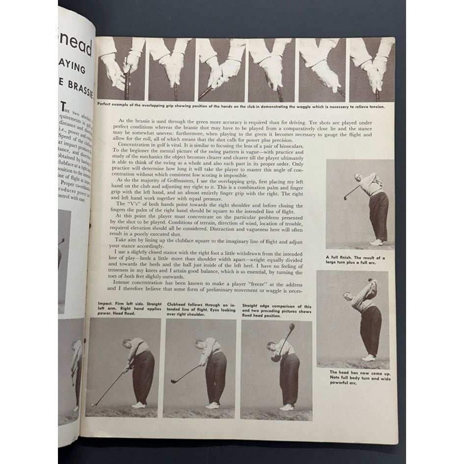 Golfmasters A Sure Way to Better Golf. 14 Champions Write a Book - 1940