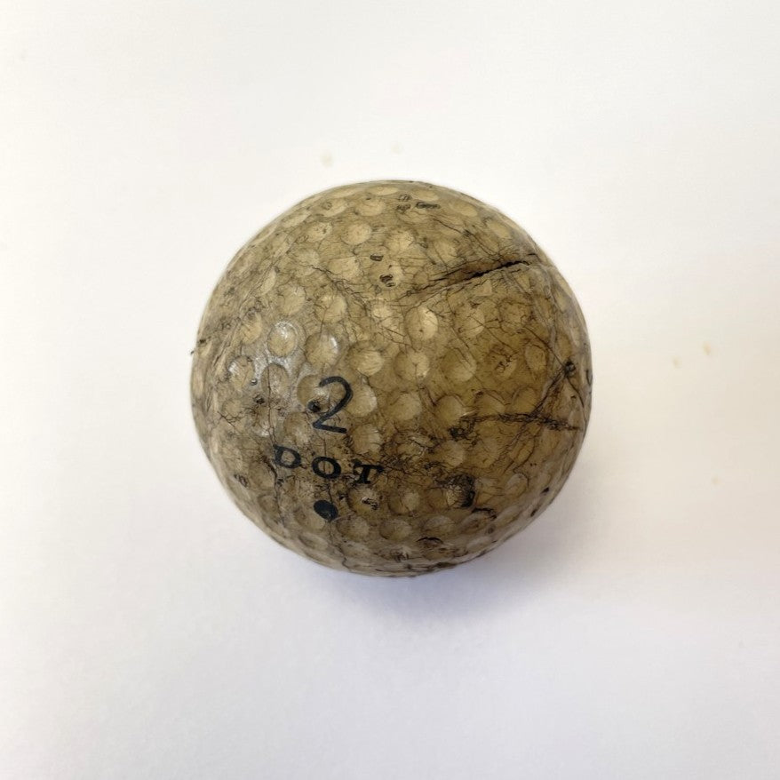 Collection of 12 Antique Golf Balls - c1920-1950