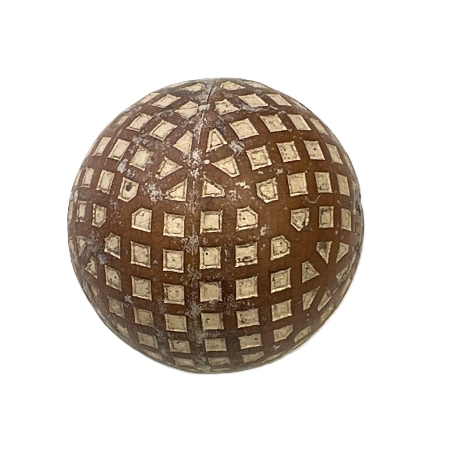 Vintage Arco "Super" Square Mesh Pattern Golf Ball - c.1920's