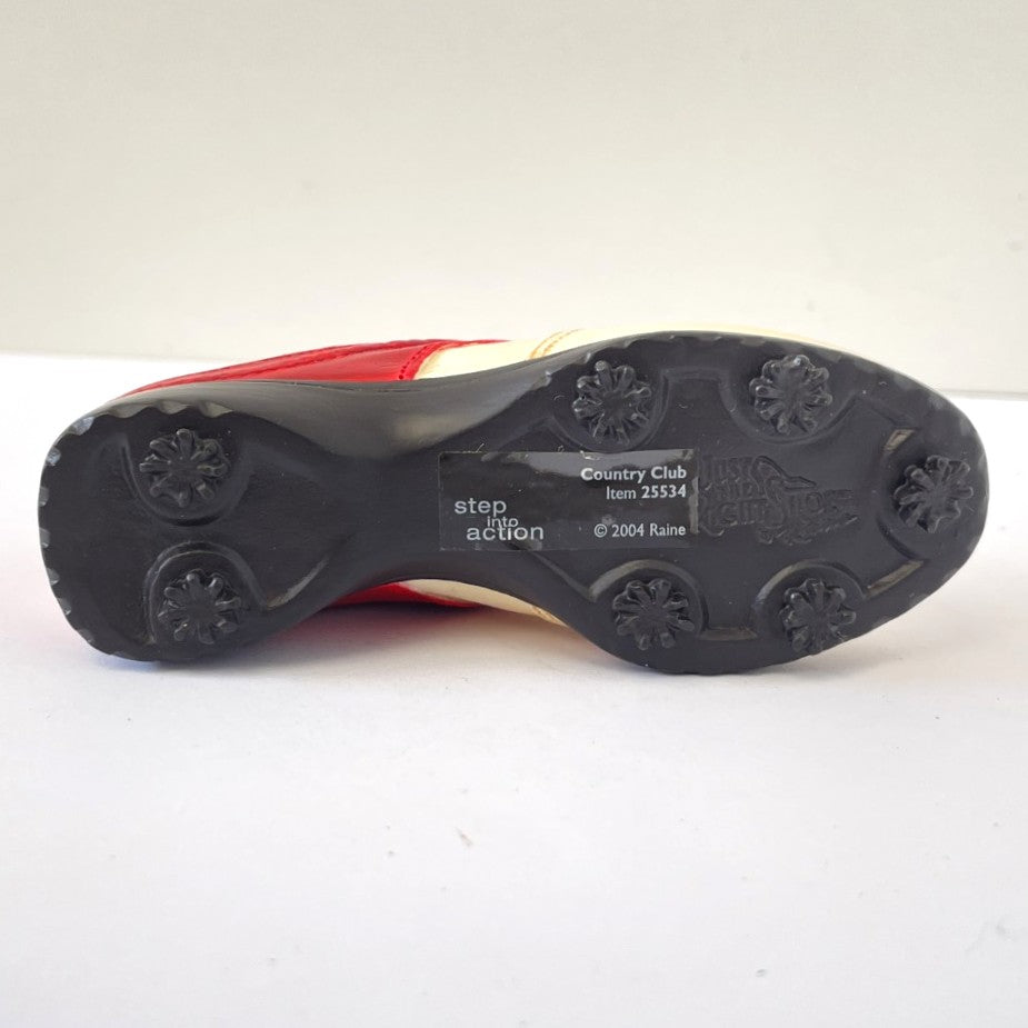 "Just The Right Shoe" by Raine - Step into Action - Country Club - 2004 - Miniature Golf Shoe