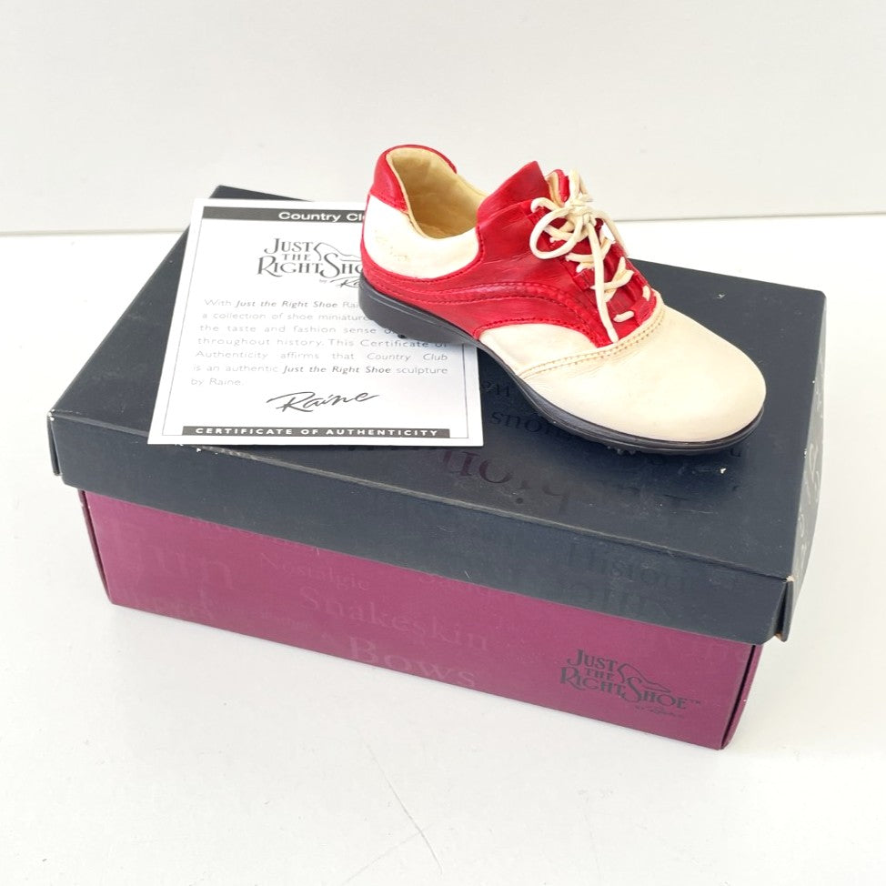 "Just The Right Shoe" by Raine - Step into Action - Country Club - 2004 - Miniature Golf Shoe