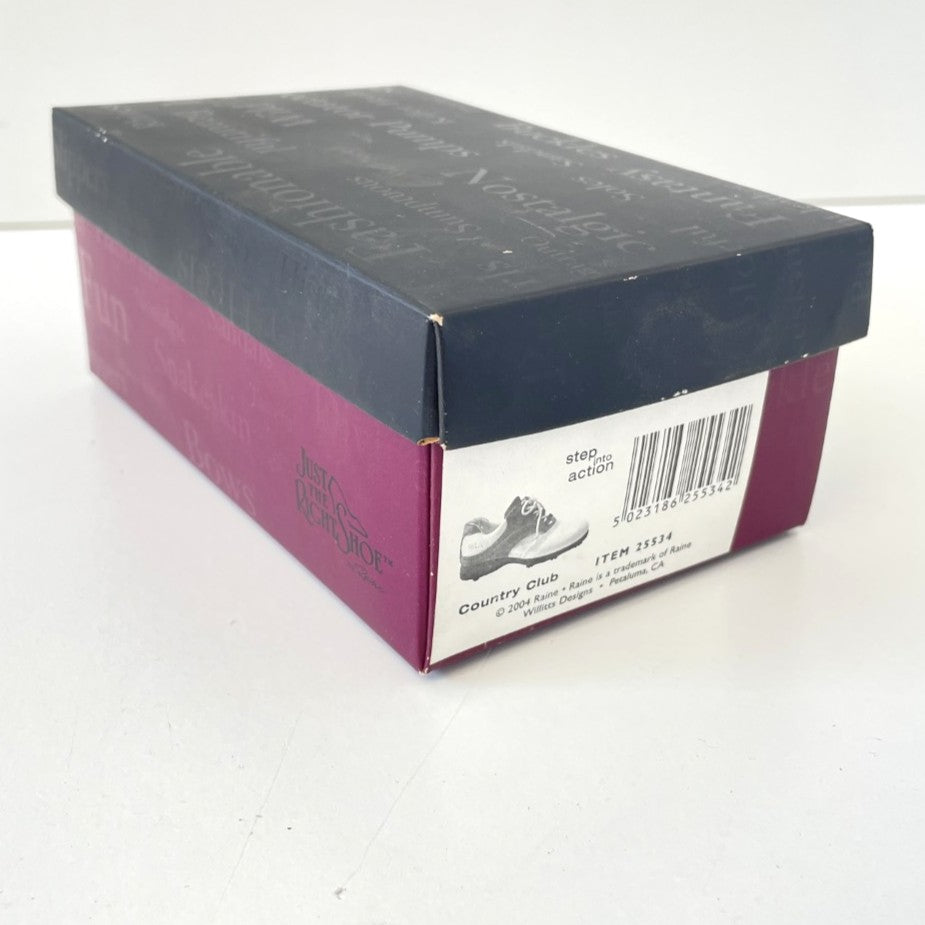 "Just The Right Shoe" by Raine - Step into Action - Country Club - 2004 - Miniature Golf Shoe