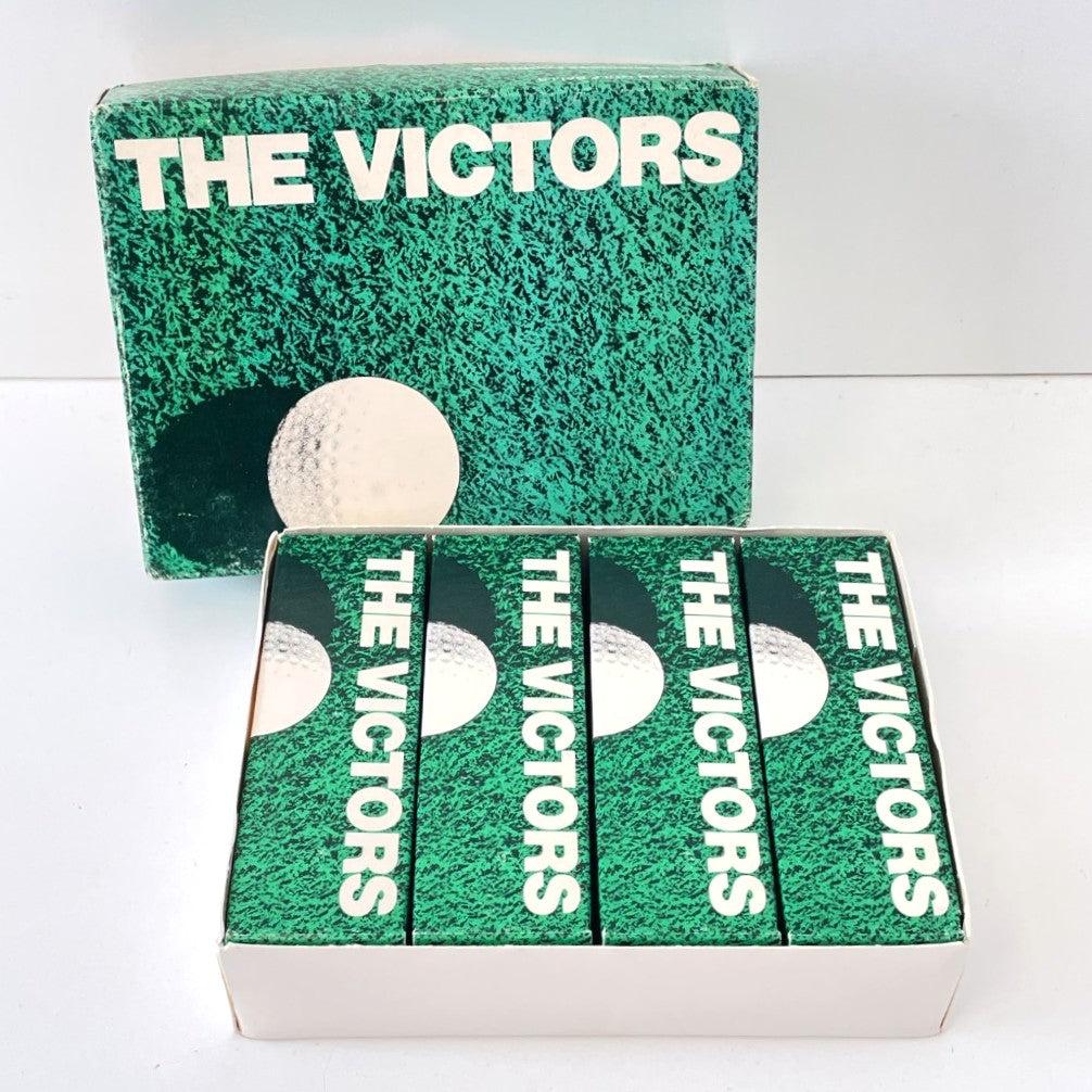 Boxed Dozen Vintage "The Victors" Golf Balls - c.1970s - Unused